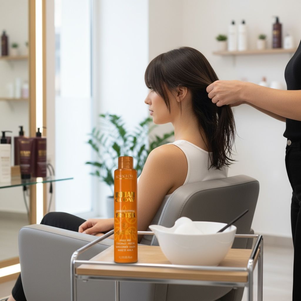 Lissage Indien Keraglow : Le Lissage Naturel sans Formol ni Acide Glyoxylique