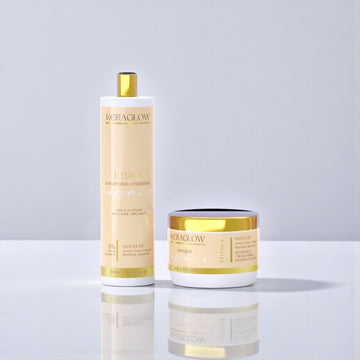 Kit Repair Keraglow – Shampoing & Masque Sans Sulfate | Entretien Lissage