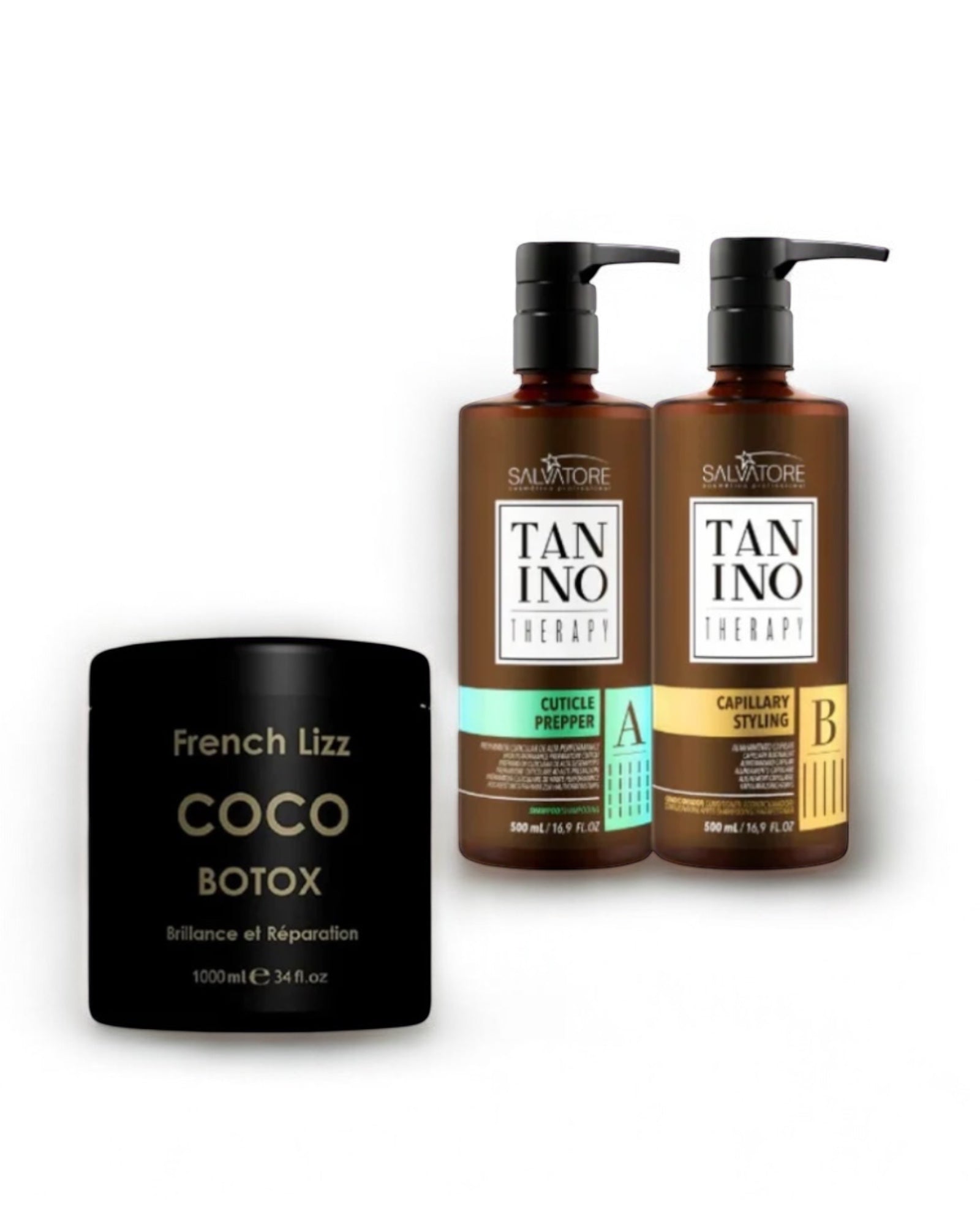 Lissage Au Tanin<br /> Tanino Therapy & French Lizz 3 produits