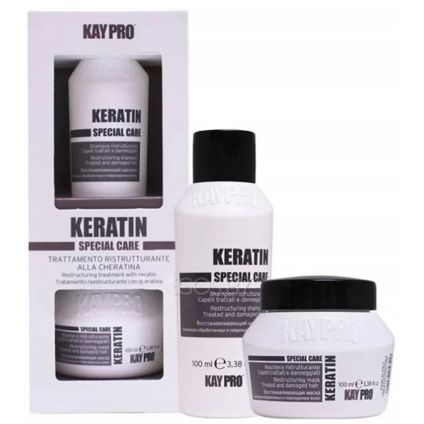 Kit Keratine Shampoing et Masque KayPro