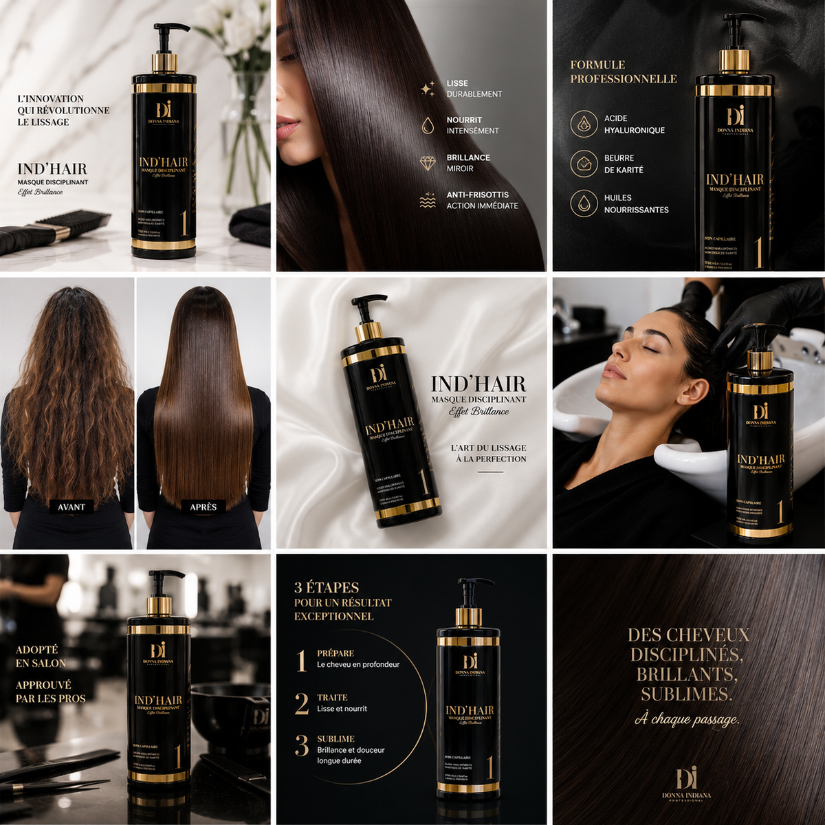 Lissage Indien Donna Indiana Exclusif 1L – Édition Premium | Keraliss