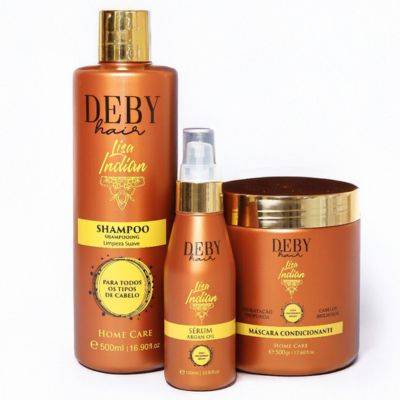 Deby Hair Trio Soins Capillaires Sans Sulfate Lisa Indian
