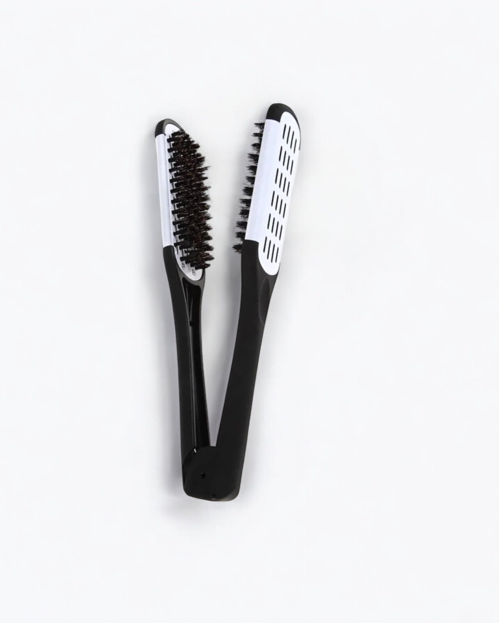 Double face lissage cheveux brosse peigne pince cheveux coiffure poils naturels peigne cheveux outils de coiffure