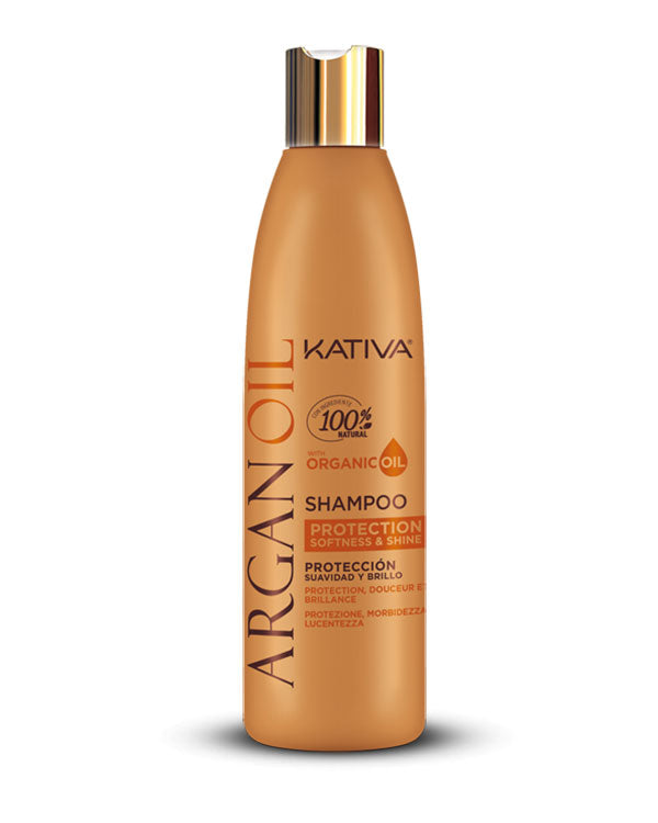 Kativa : Shampooing à l'Huile d'Argan - La Sensualité de Cheveux Lisses et Sublimes