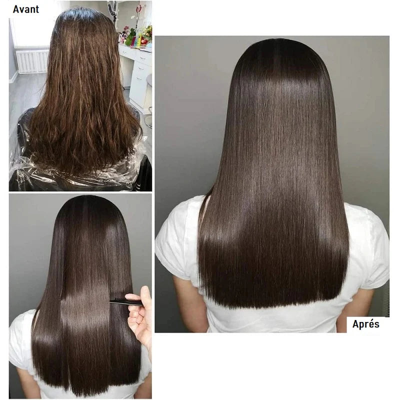 Lissage Brésilien KeraGlow Sans Formol – Cheveux Lisses