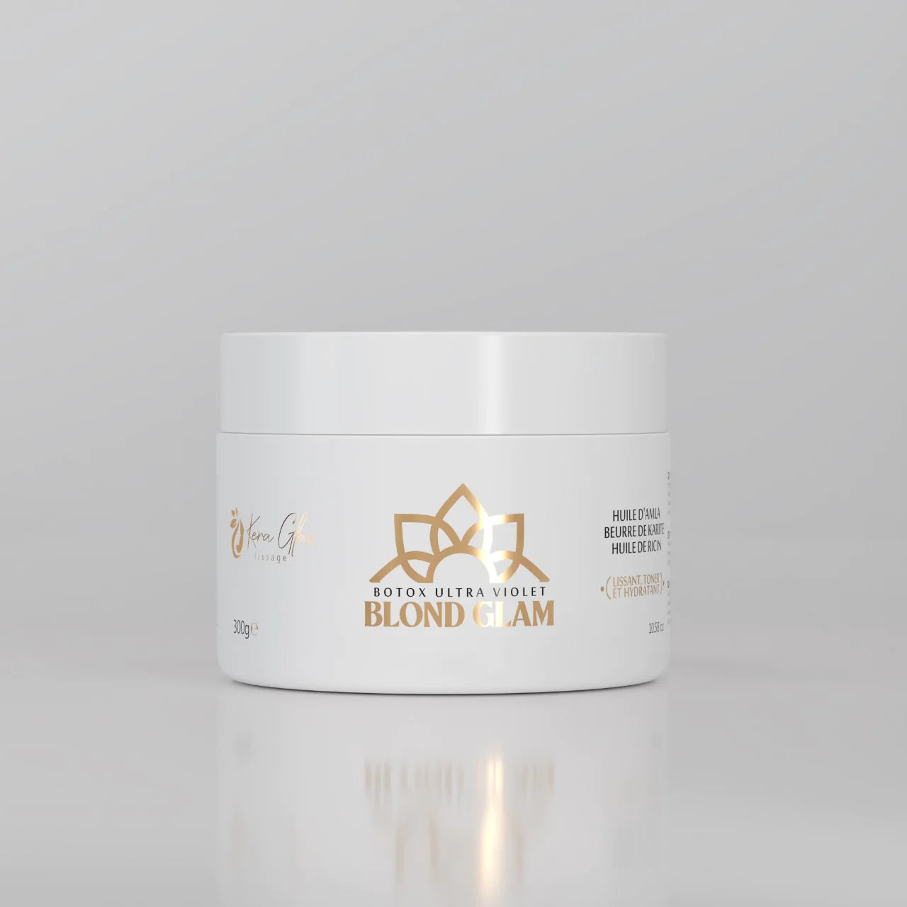 BTX Capillaire KeraGlow GLAM – Soin Réparateur Hydratant Professionnel