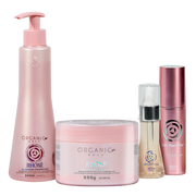 coffret complet soin cheveux fortifiant Shampoing-Masque -Balm Fiber-plex+ SÉRUM RHOSÉ