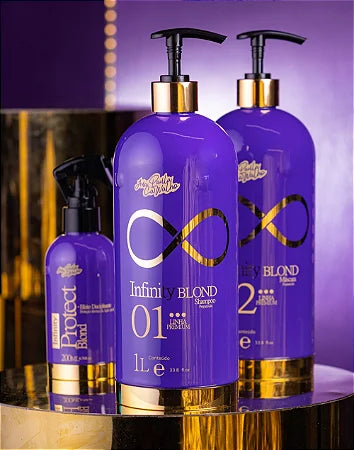 Soin Btx&Lissage Blond Infini + Blond Protège ACIDES BIOLOGIQUES