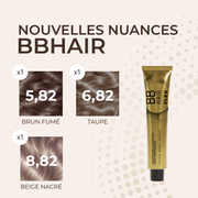 Lot 3 Nuances Coloration Sans Ammoniaque BBHair Plex — Nouvelles Nuances