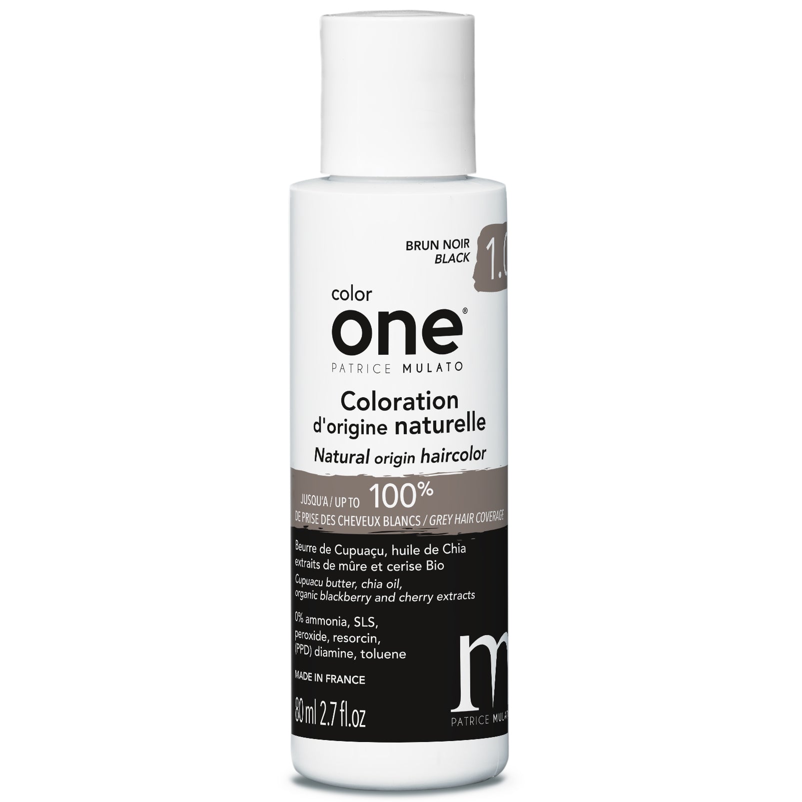 Mulato Color One 1.0 Brun 80ml