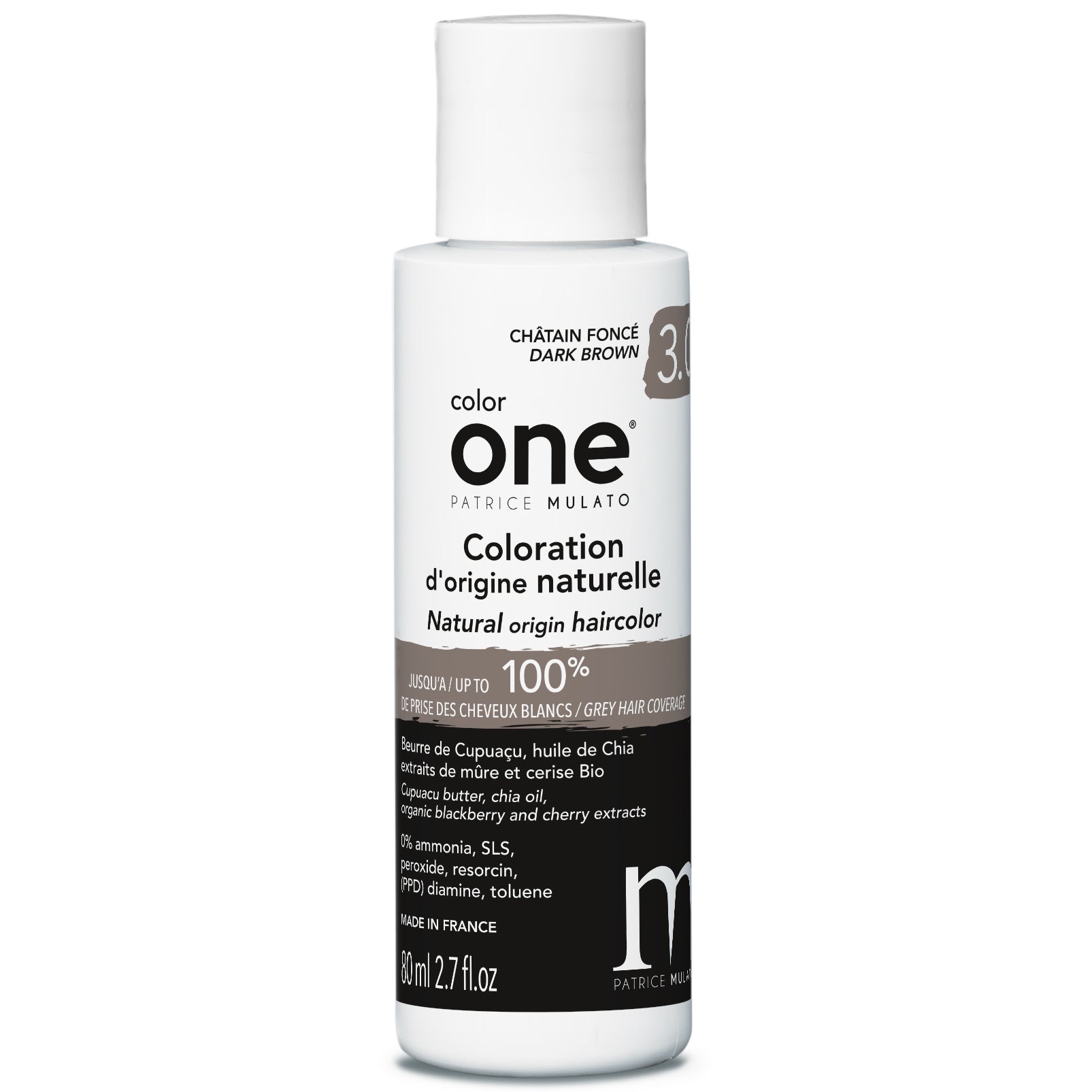 Mulato Color One 3.0 Châtain Foncé 80ml