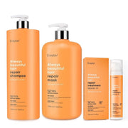 Rituel Réparateur Sans Sulfate – Coffret ABH Erayba - Shampoing + Masque + Soin Sans Rinçage)