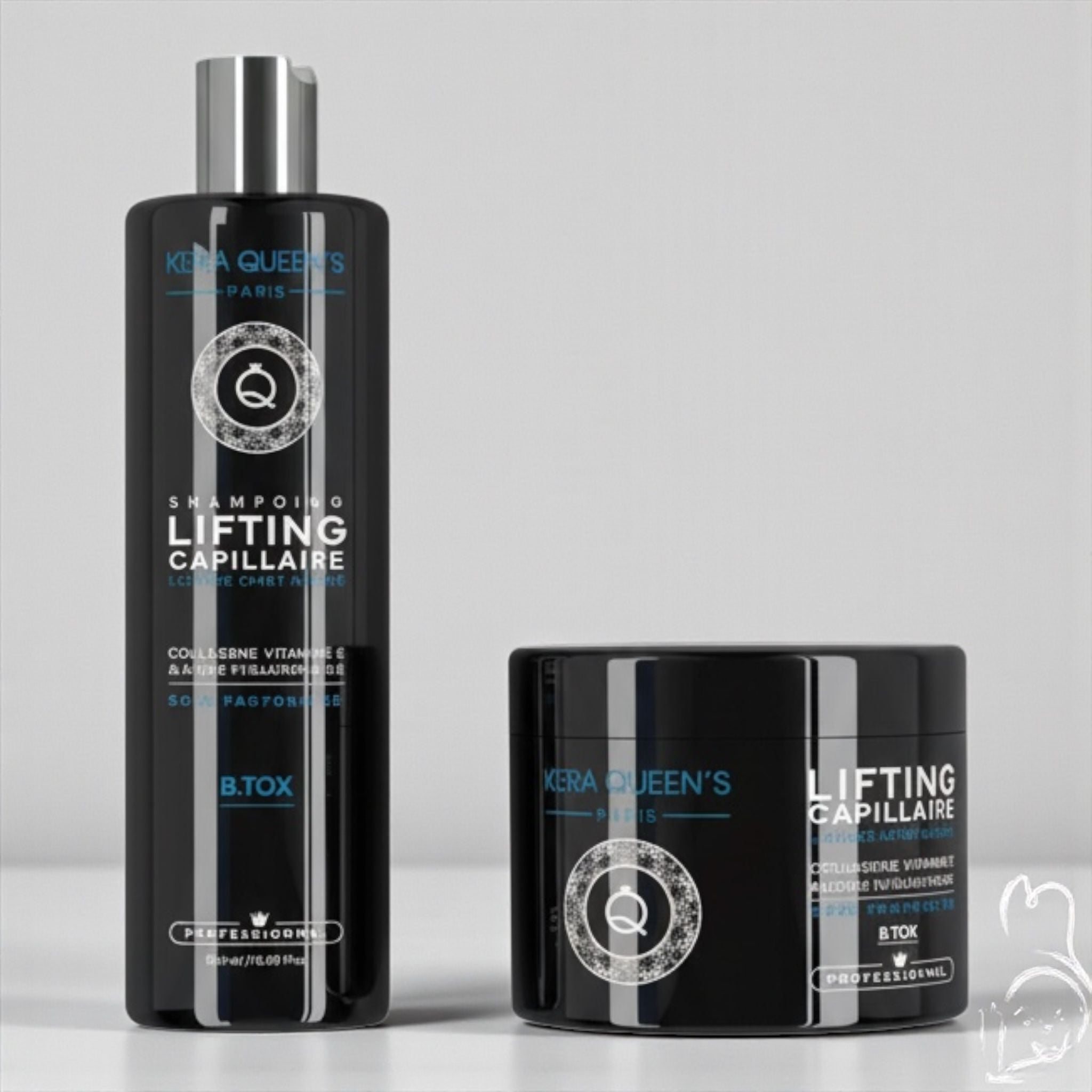 Kit Duo Lifting 500 ml – Collagène & Vitamine E | Acide Hyaluronique