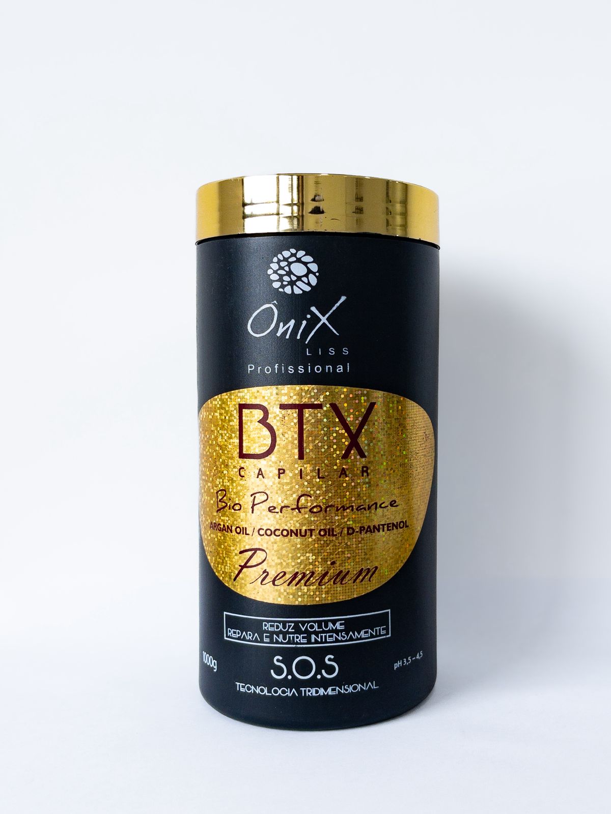 BTX Capillaire Premium Onix Liss 1kg – Réparateur Intense, Anti-Volume & Ultra Brillance