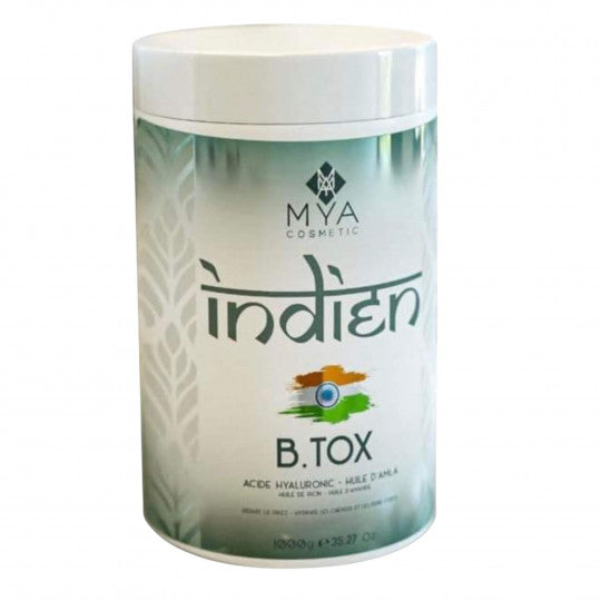 Soin Capillaire Indien Lissant Mya Cosmetic – Anti-Volume & Brillance