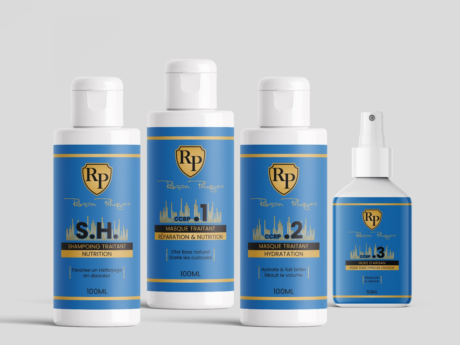 Soin CCRP Robson Peluquero – Reconstruction Capillaire Intense pour Cheveux Fragilisés