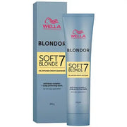 Wella Blondor Soft Blonde 7 — Crème Éclaircissante Professionnelle 200g Éclaircissement Jusqu'à 7 Tons