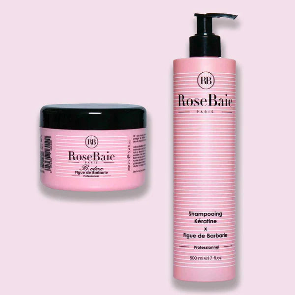 Soin btx- Shampoing figue de barbarie & kératine Réguler & réparer 2 produits