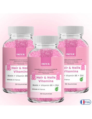 Gummies Cheveux Ongles Iniya Hair & Nails Vitamins