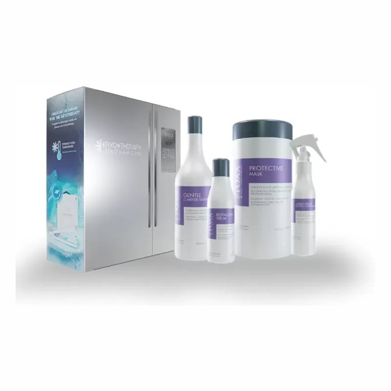 HAIRTOXX Kit 4 Produits Kryotherapy Cryothérapie 2300ml