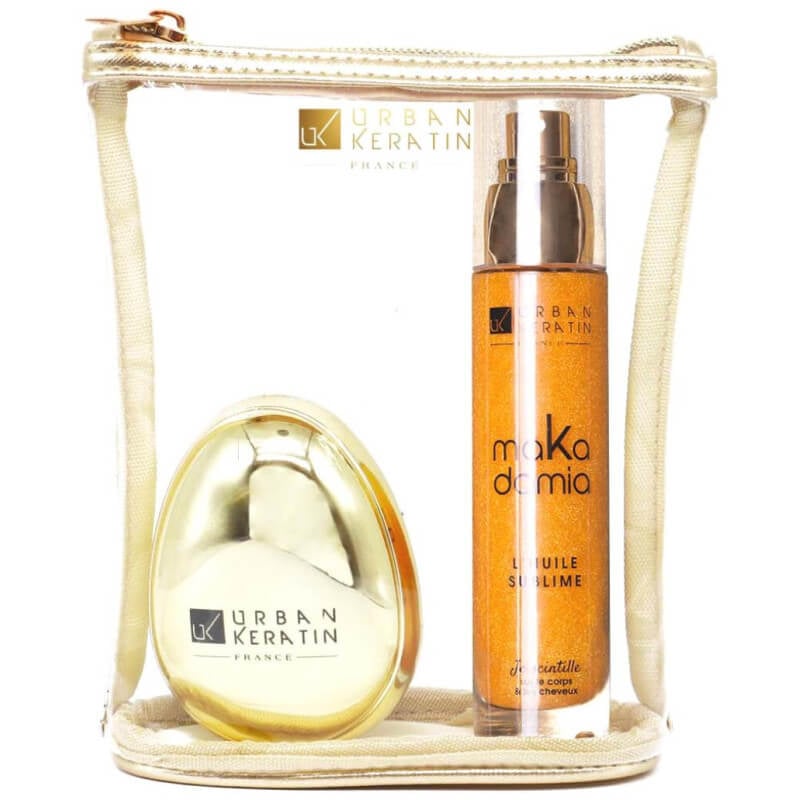 Trousse Huile Pailletée Makadamia