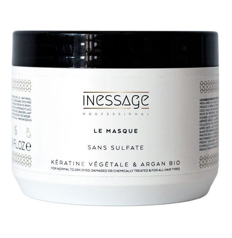 Masque PLEX 250ml Sans Sulfate — Soin Réparateur Kératine, Cheveux Secs & Abîmés