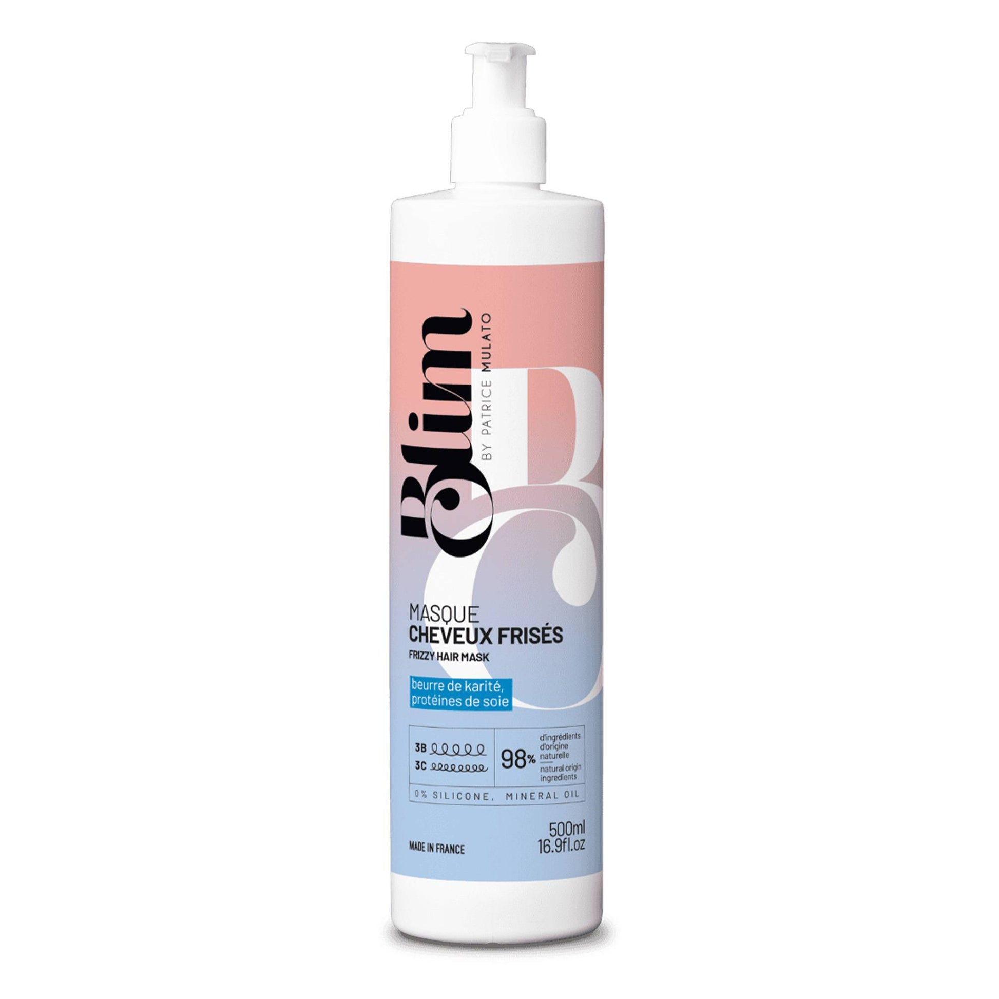 Mulato Masque cheveux frisés 500ml