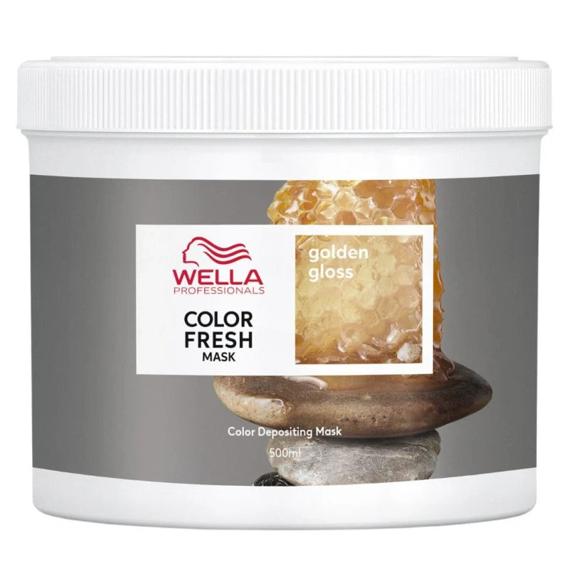 Masque Colorant Wella Color Fresh Mask 500ml Golden Gloss