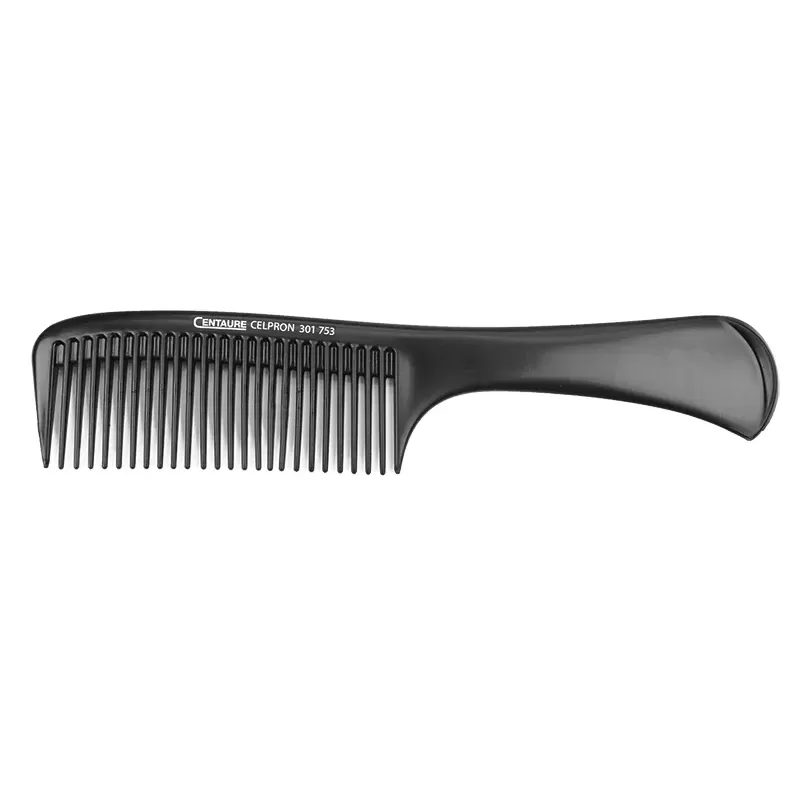 Peigne Râteau Démêloir 22,2cm ABS Noir - Centaure