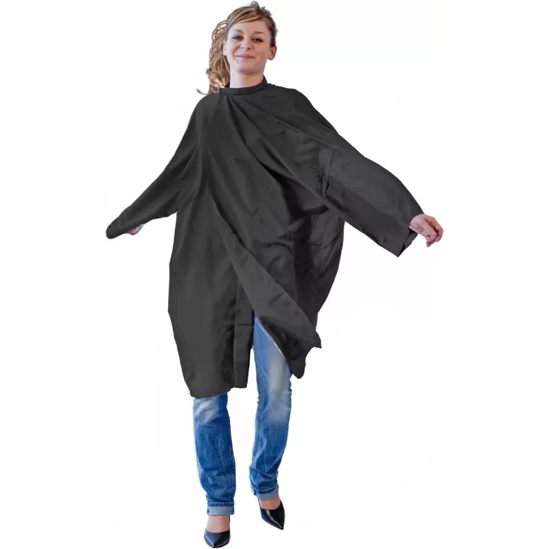 Peignoir Salon Fany Polytex Soft Noir Academy
