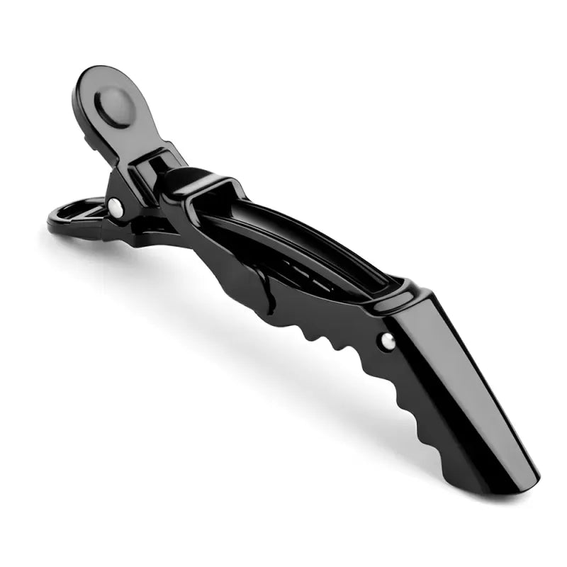 MEZZO Pinces Sépare-Mèches Noires 115mm Lot de 6