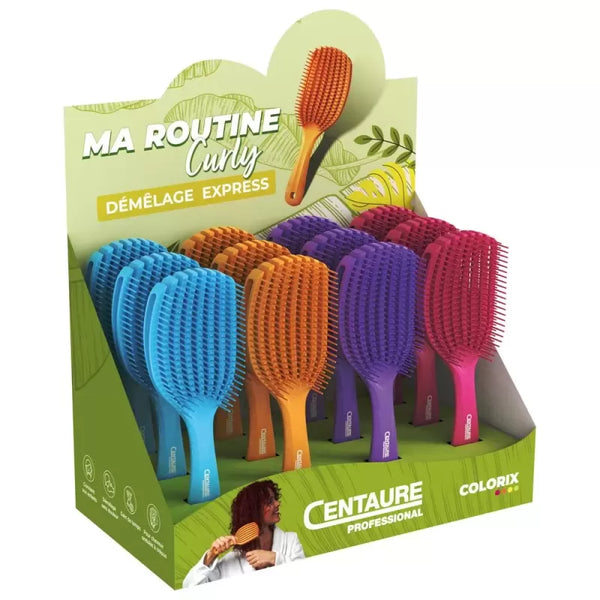Brosse à Cheveux Magique - Démêlante Instantanée - Poils de Sanglier & Nylon - Anti-Casse & Anti-Statique - Pour Cheveux Bouclés, Lisses, Épais ou Fins