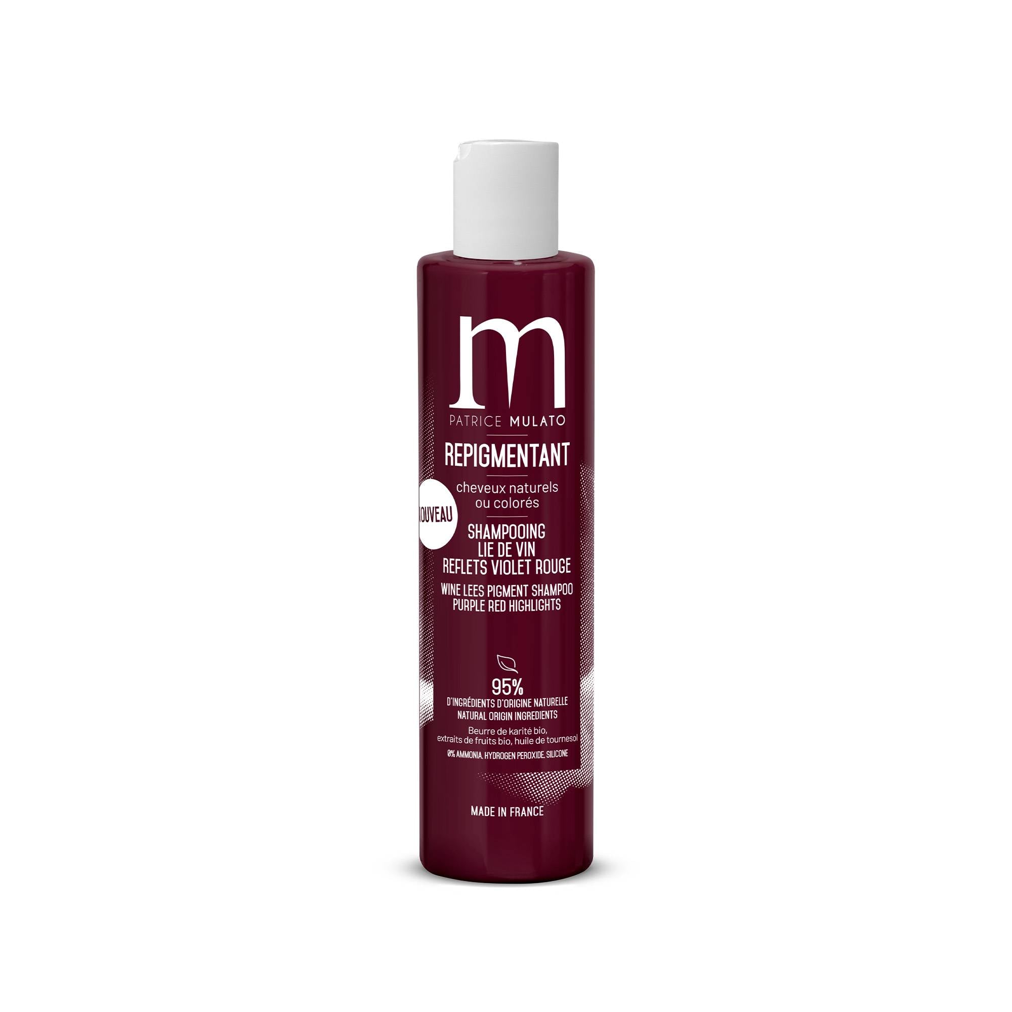 Mulato Shampoing repigmentant Lie de vin 200ml
