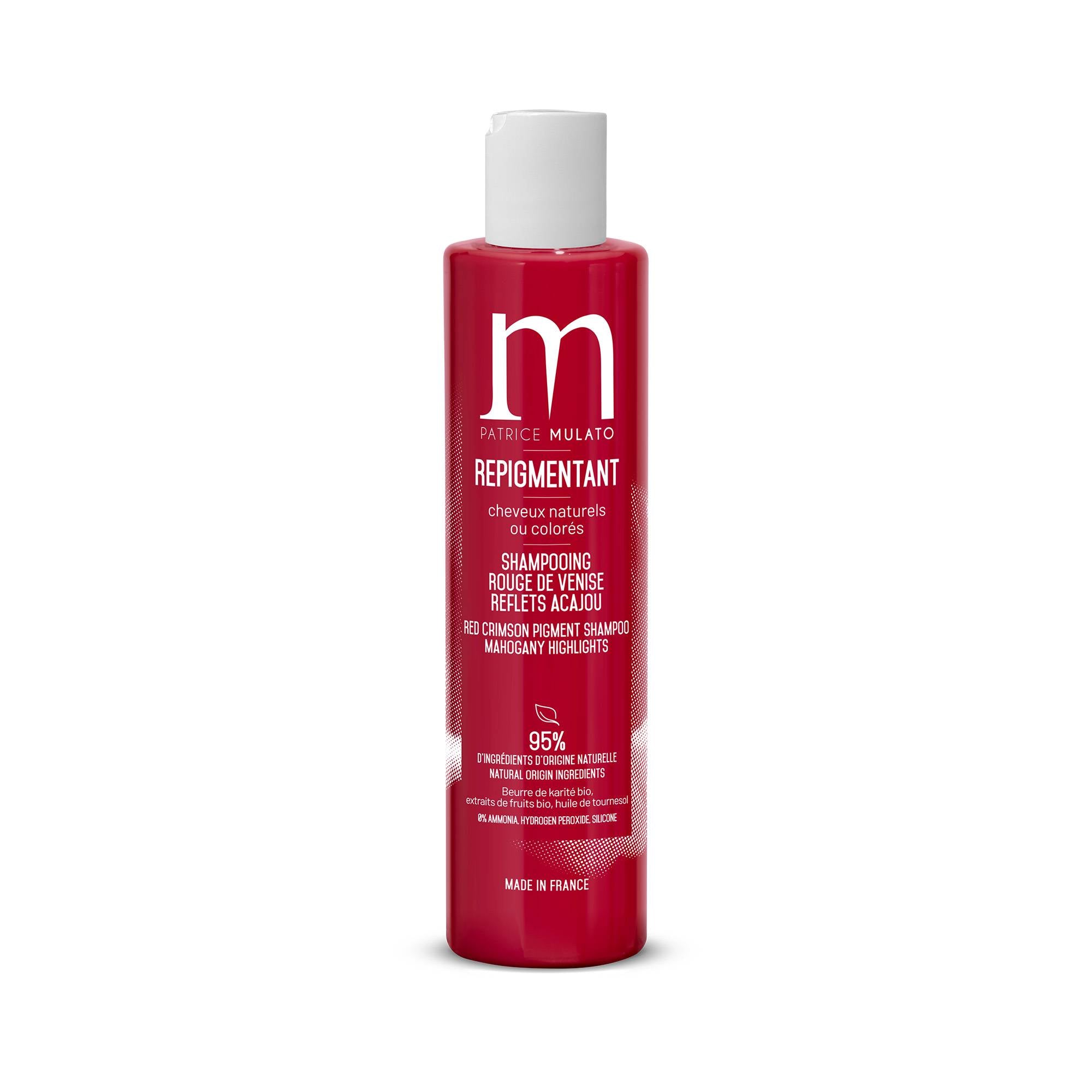 Mulato Shampoing Repigmentant Rouge de Venise 200ml
