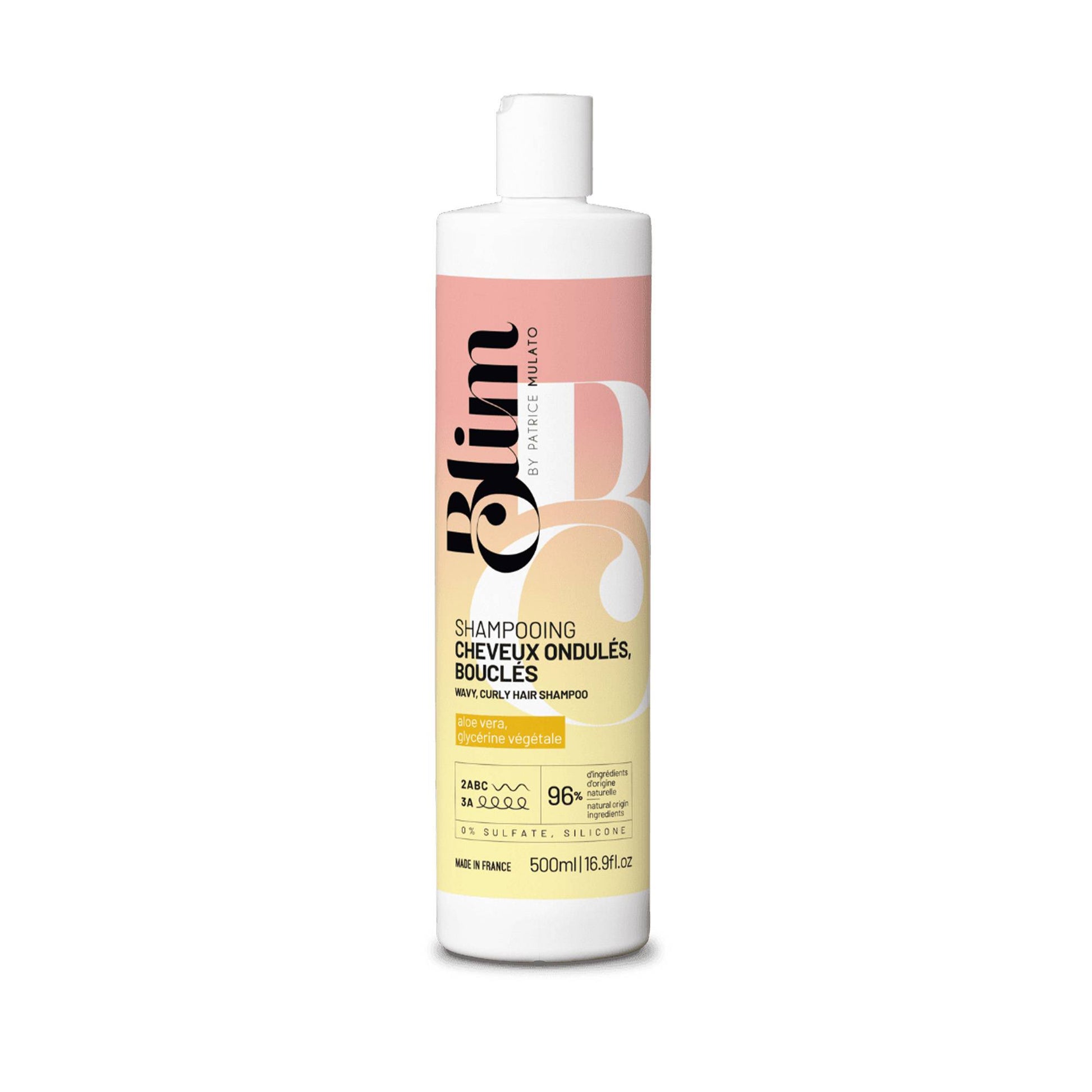 Mulato Shampooing cheveux ondulés bouclés 500ml