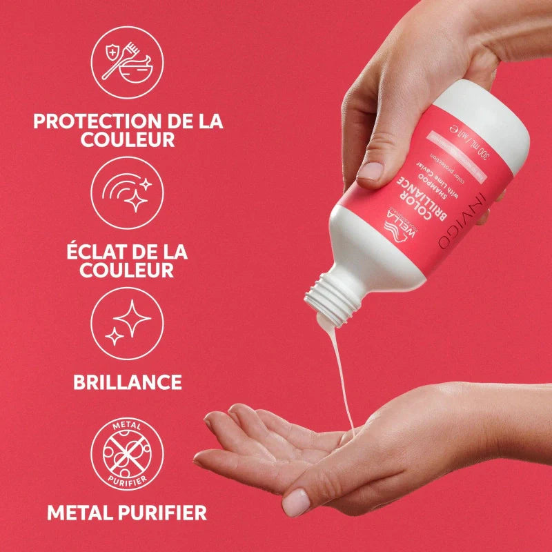 Shampooing Couleur Cheveux Fins à Moyens Invigo Color Brilliance Wella 1