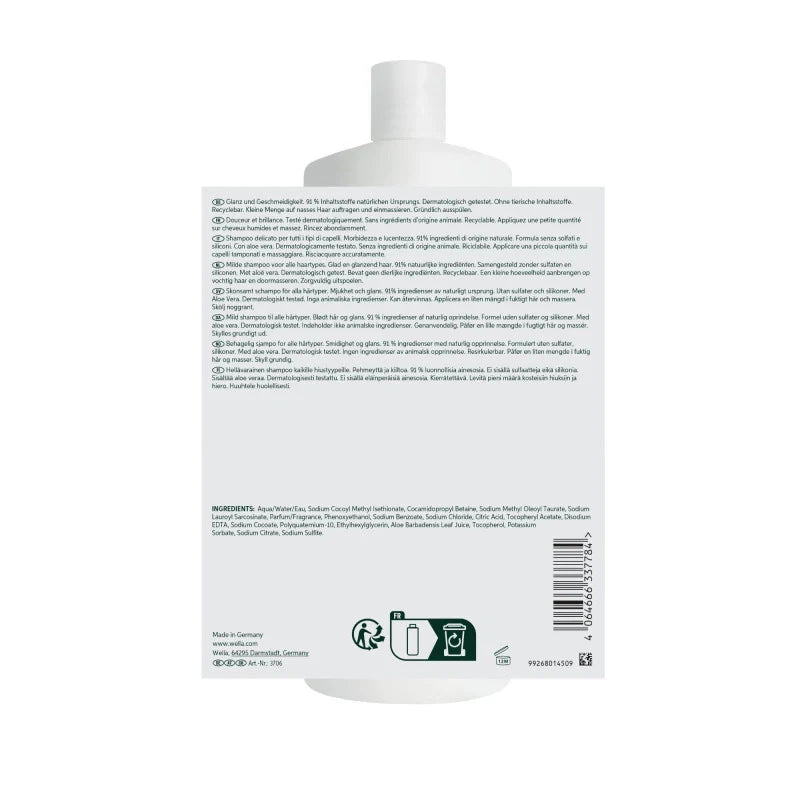 Shampooing Régénérant Renewing Elements Wella 7