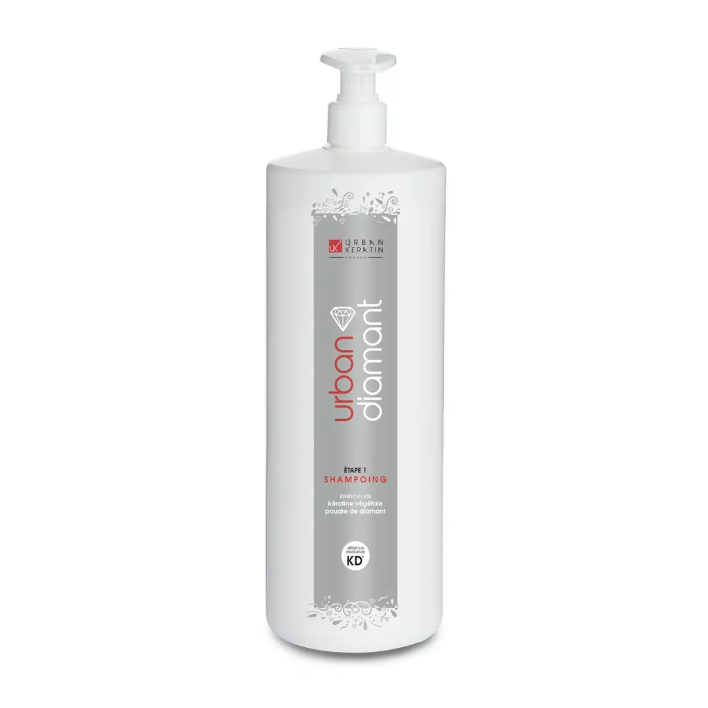 Shampoing Urban Diamant 1L Sans Sulfate – Brillance & Kératine | Keraliss