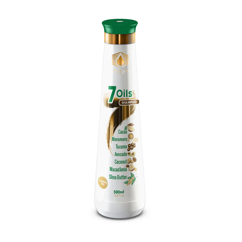 Shampoing 7 huiles cheveux sans sel biologique