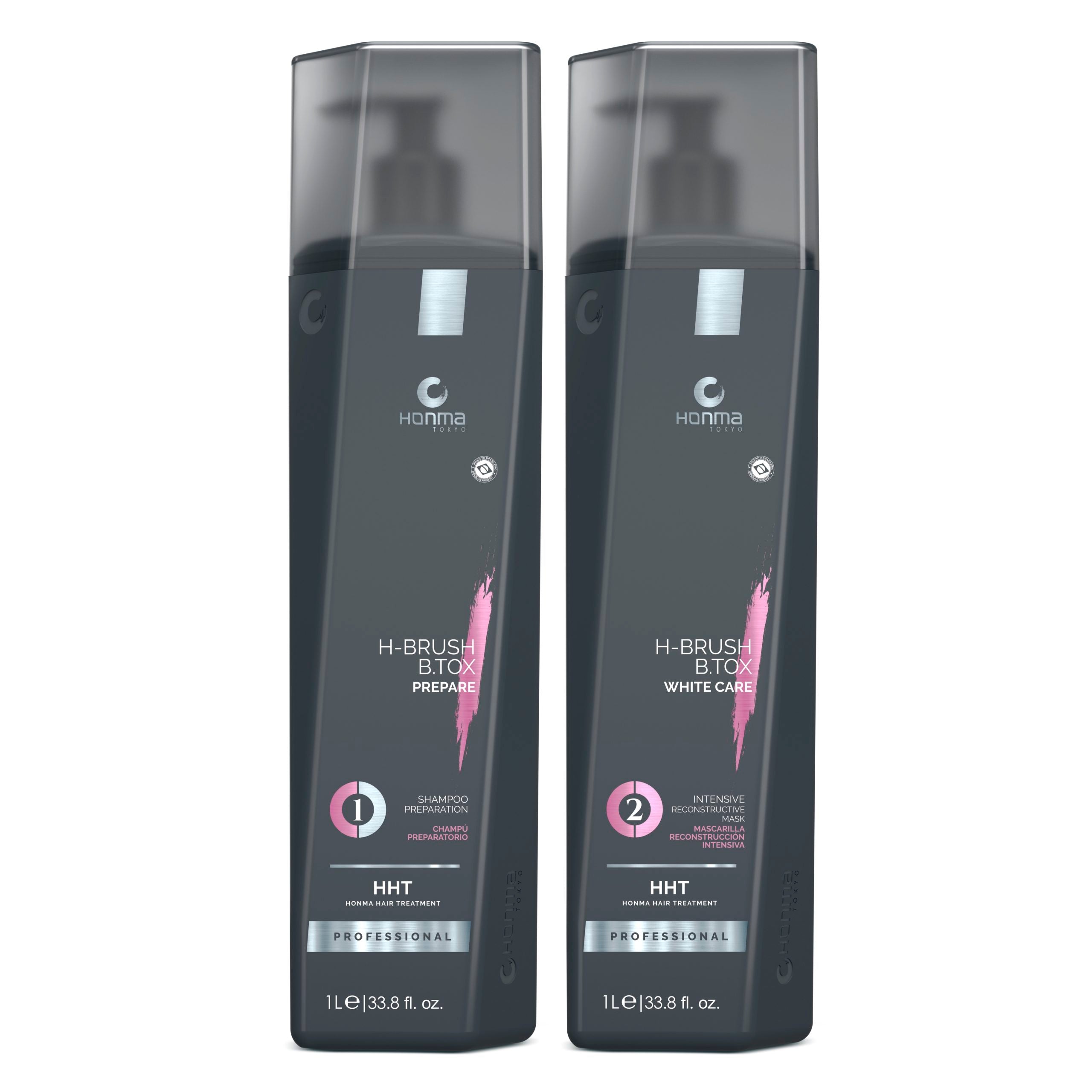 Soin cheveux kératine Tokyo H-Brush 2 x 1 l