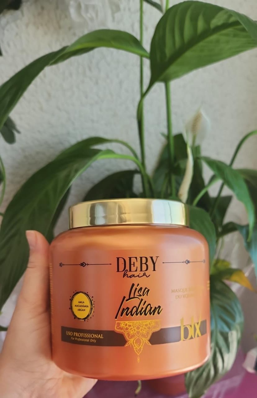 Soin Indien Deby Hair Ricin & Amla – Réduction Volume & Brillance