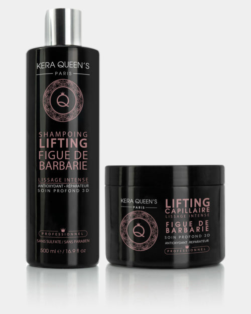 Duo Lifting Figue de Barbarie – Shampoing & Soin 500 ml | Sans Sulfate & Sans Parabène